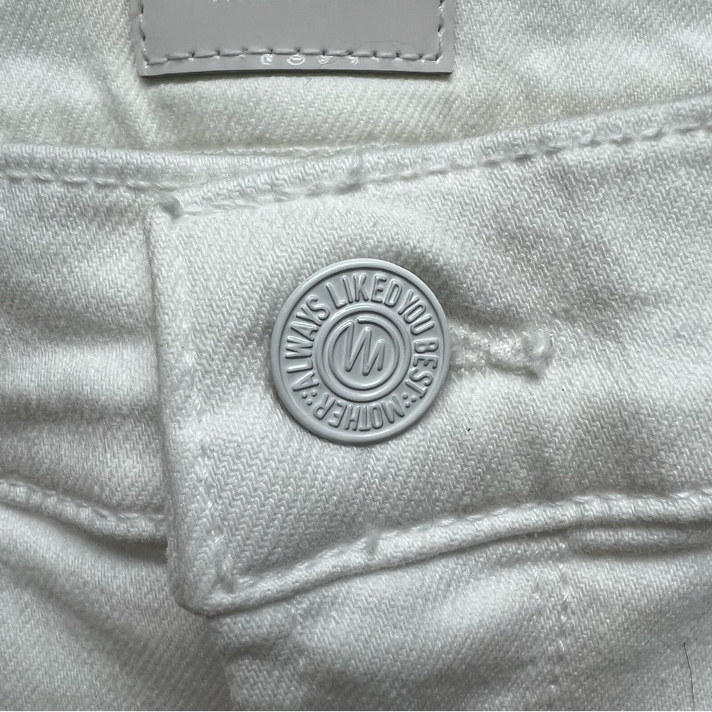 Mother White Jeans in size 34 - Picture 6 of 7